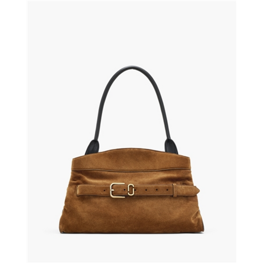 THE SUEDE DAKOTA SATCHEL BAG, COPPER