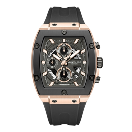 DRESS MEN'S WATCH, BLACK, MENS STANDARD