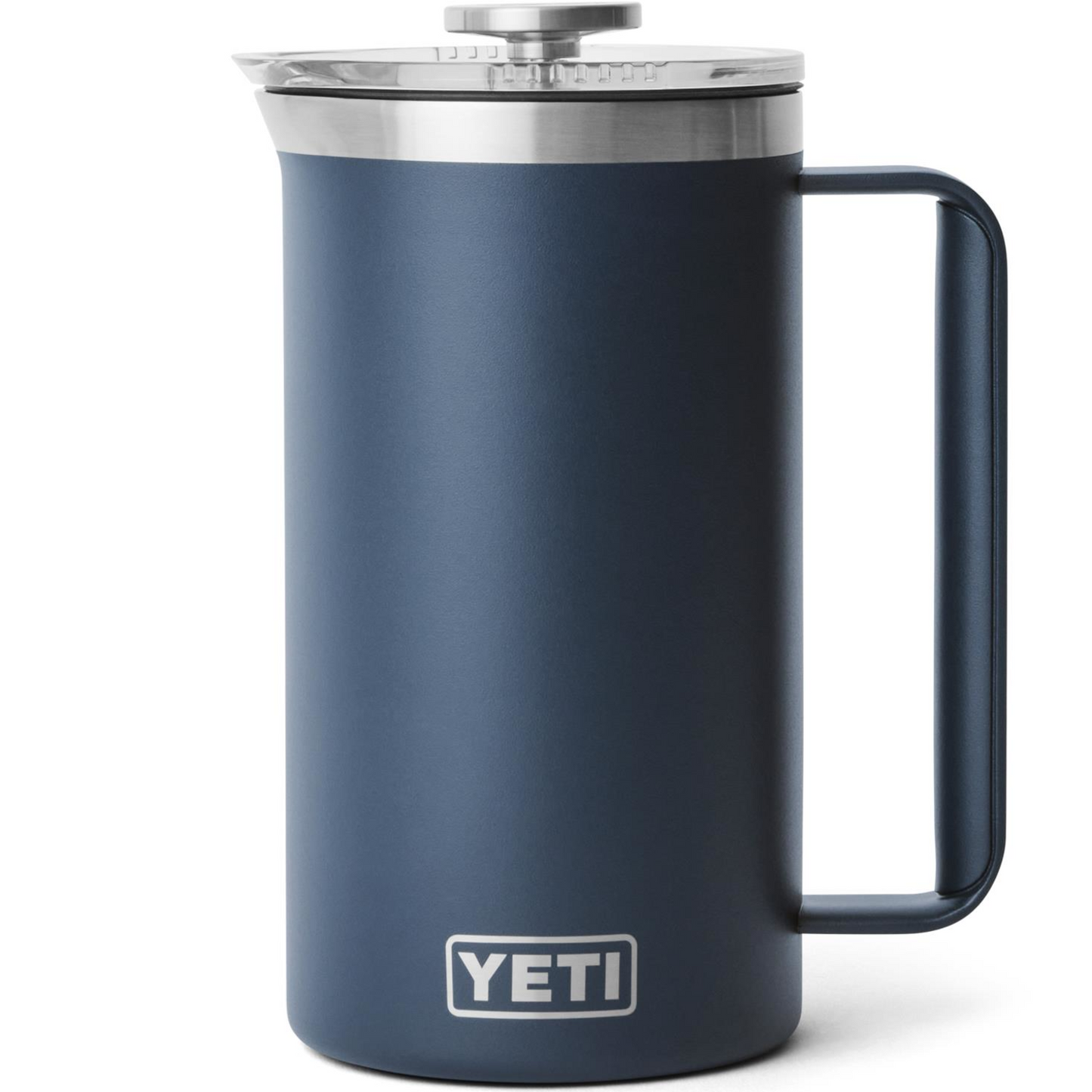 YETI RAMBLER 34 OZ. FRENCH PRESS W/TWIST TO LOCK FRENCH PRESS LID - NAVY