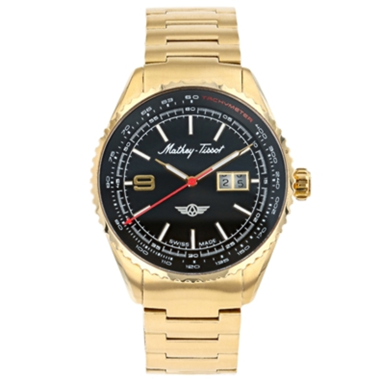 ATLAS DATE WATCH, GOLD, STANDARD