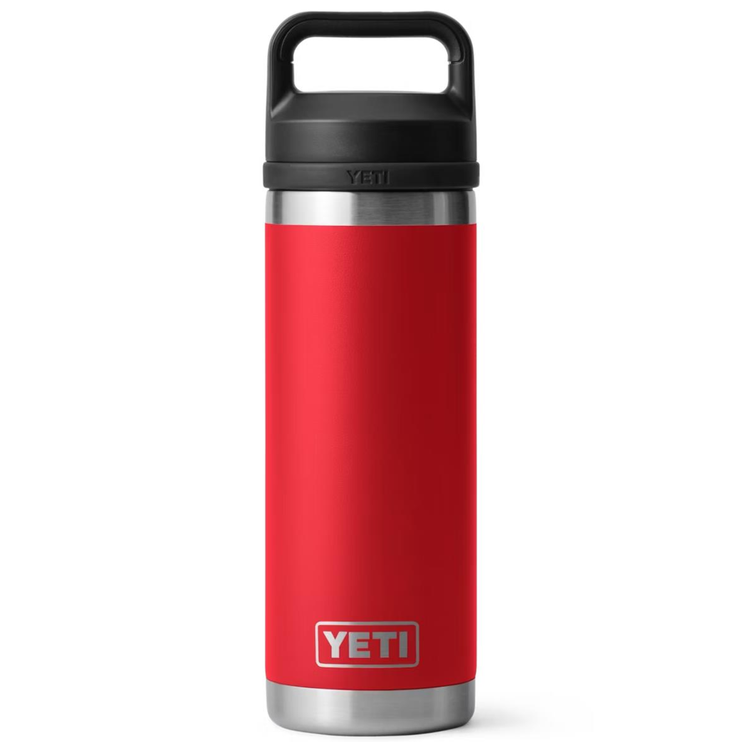 YETI RAMBLER 18 OZ. BOTTLE W/CHUG CAP - RESCUE RED