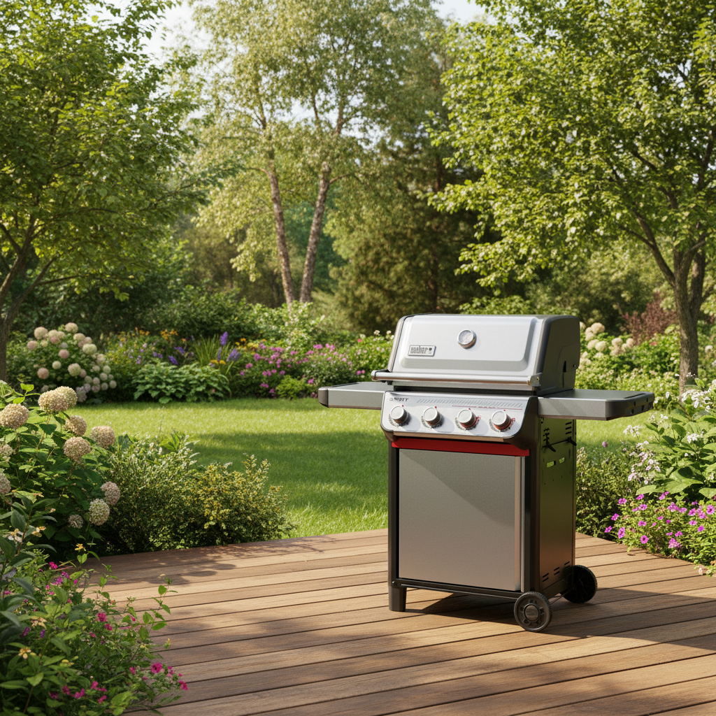 SPIRIT S425 LIQUID PROPANE GAS GRILL  SS