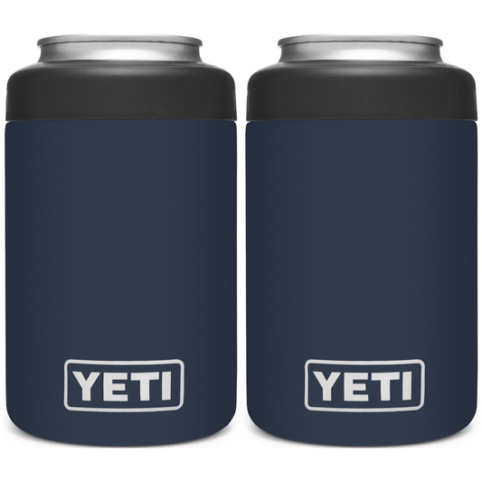 YETI RAMBLER 12 OZ. COLSTER CAN INSULATOR - NAVY (2-PACK)
