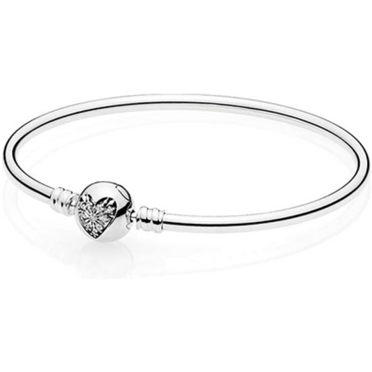 LIMITED EDITION SNOWFLAKE BANGLE, 8.3"