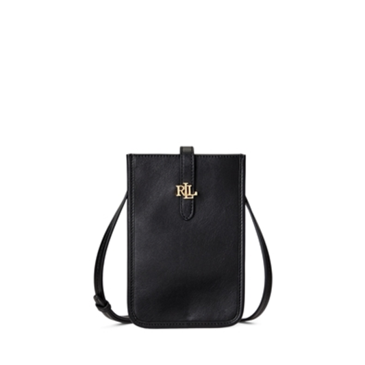 FLAP PHONE CROSSBODY - TECH CASE, BLACK