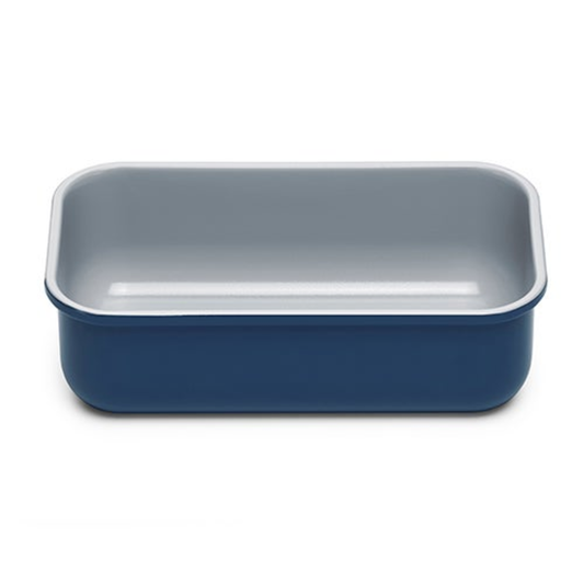 NONSTICK CERAMIC LOAF PAN NAVY