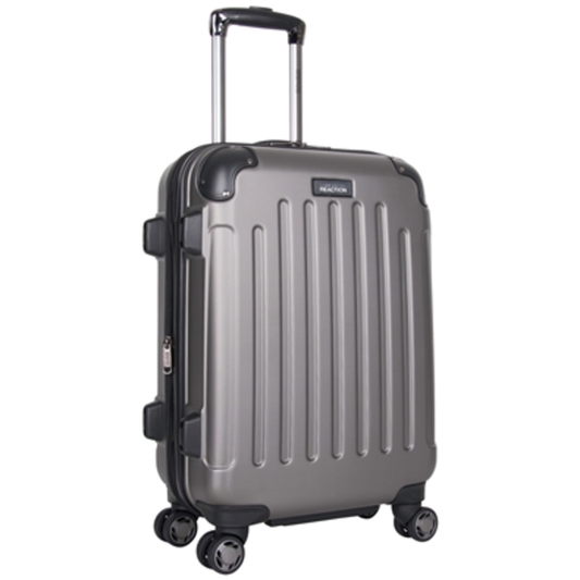 RENEGADE HARD SIDE MOLDABLE SUITCASE, SILVER, 20"