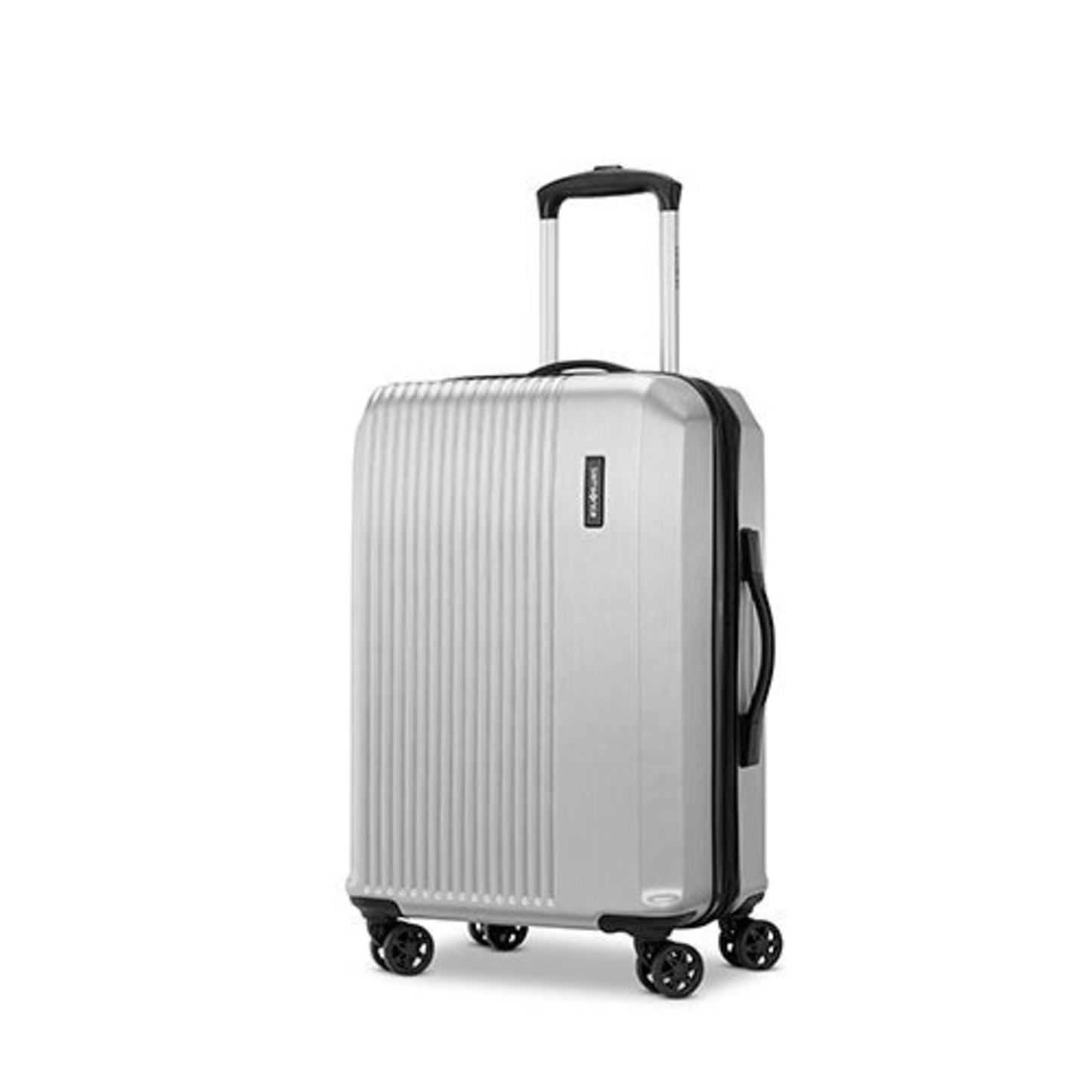 ALLIANCE SE CARRY ON HARDSIDE SPINNER ALUMINUM SILVER
