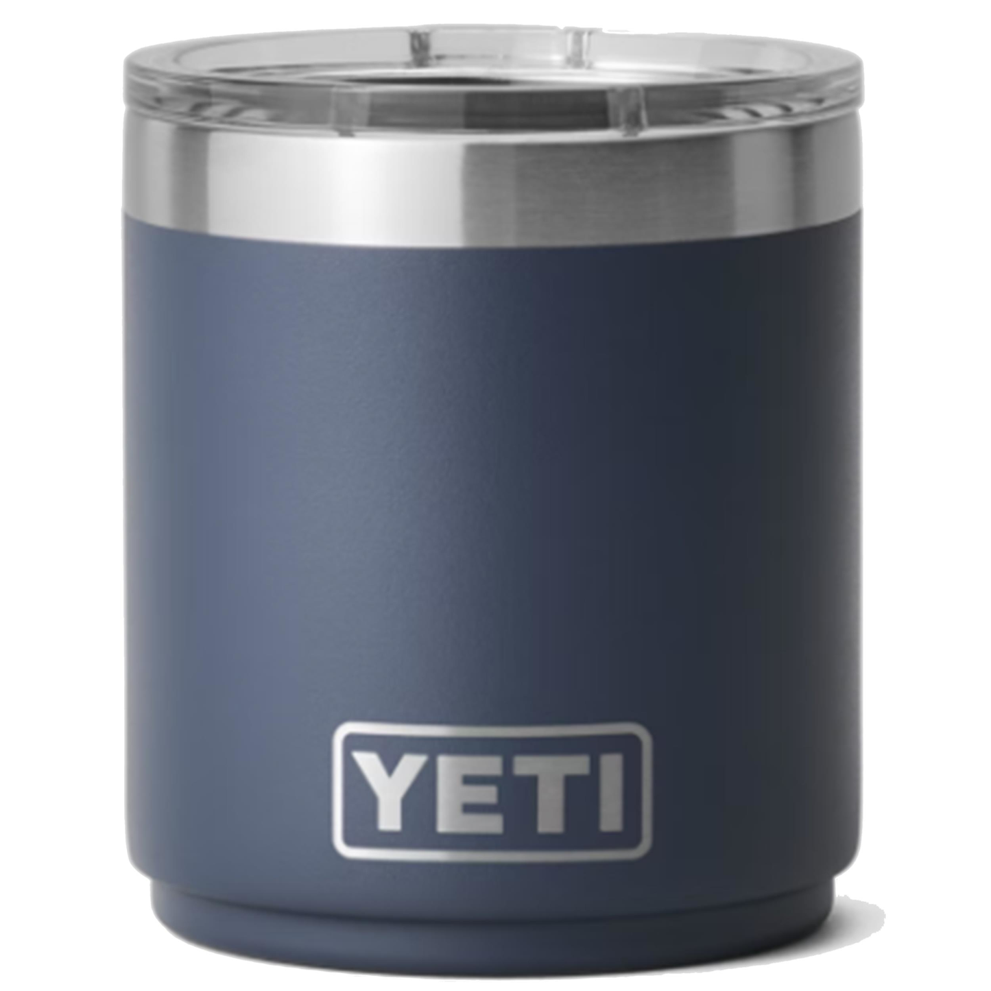 YETI RAMBLER 10 OZ. STACKABLE LOWBALL WITH MAGSLIDER LID - NAVY