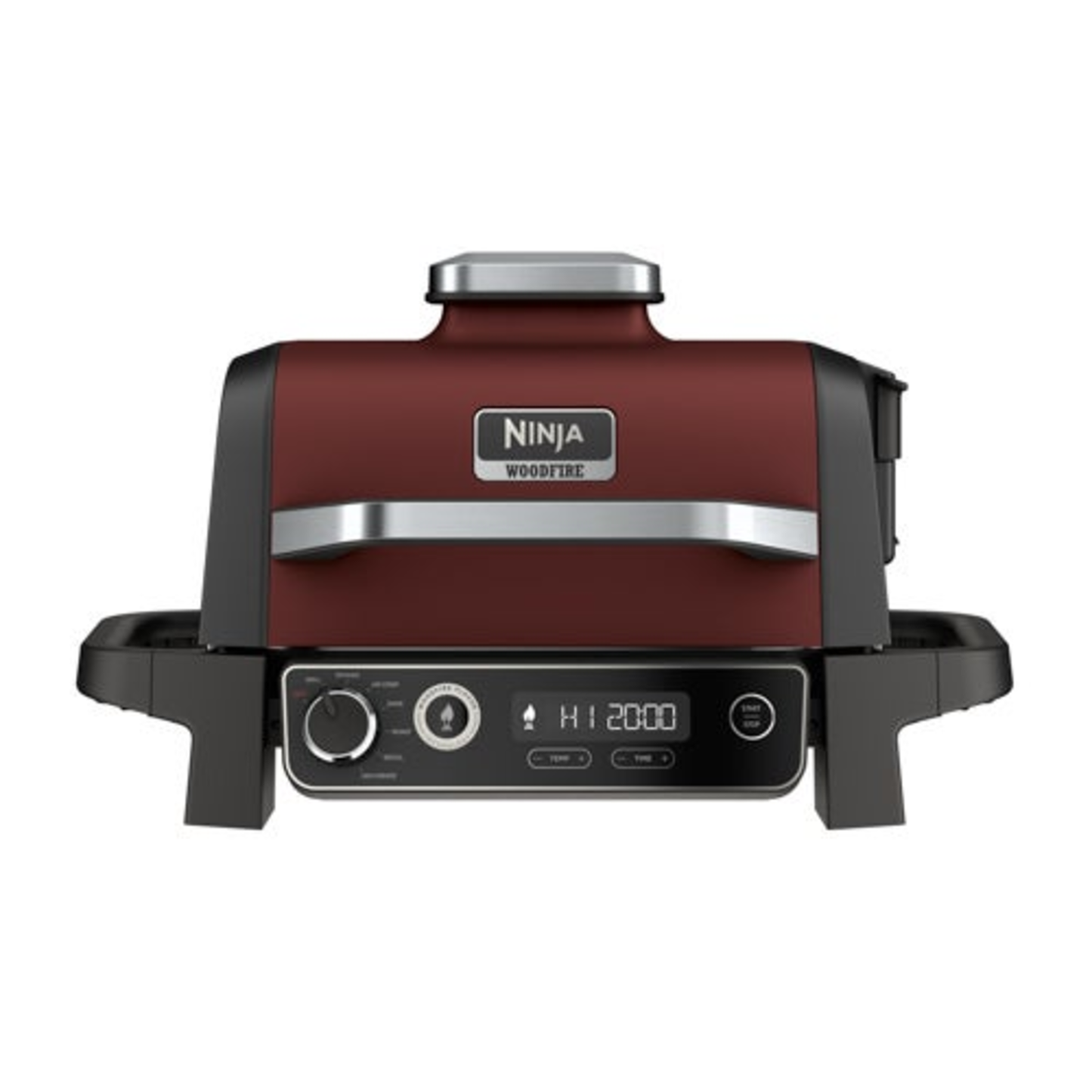 WOODFIRE OUTDOOR GRILL SMOKER & AIR FRYER RED