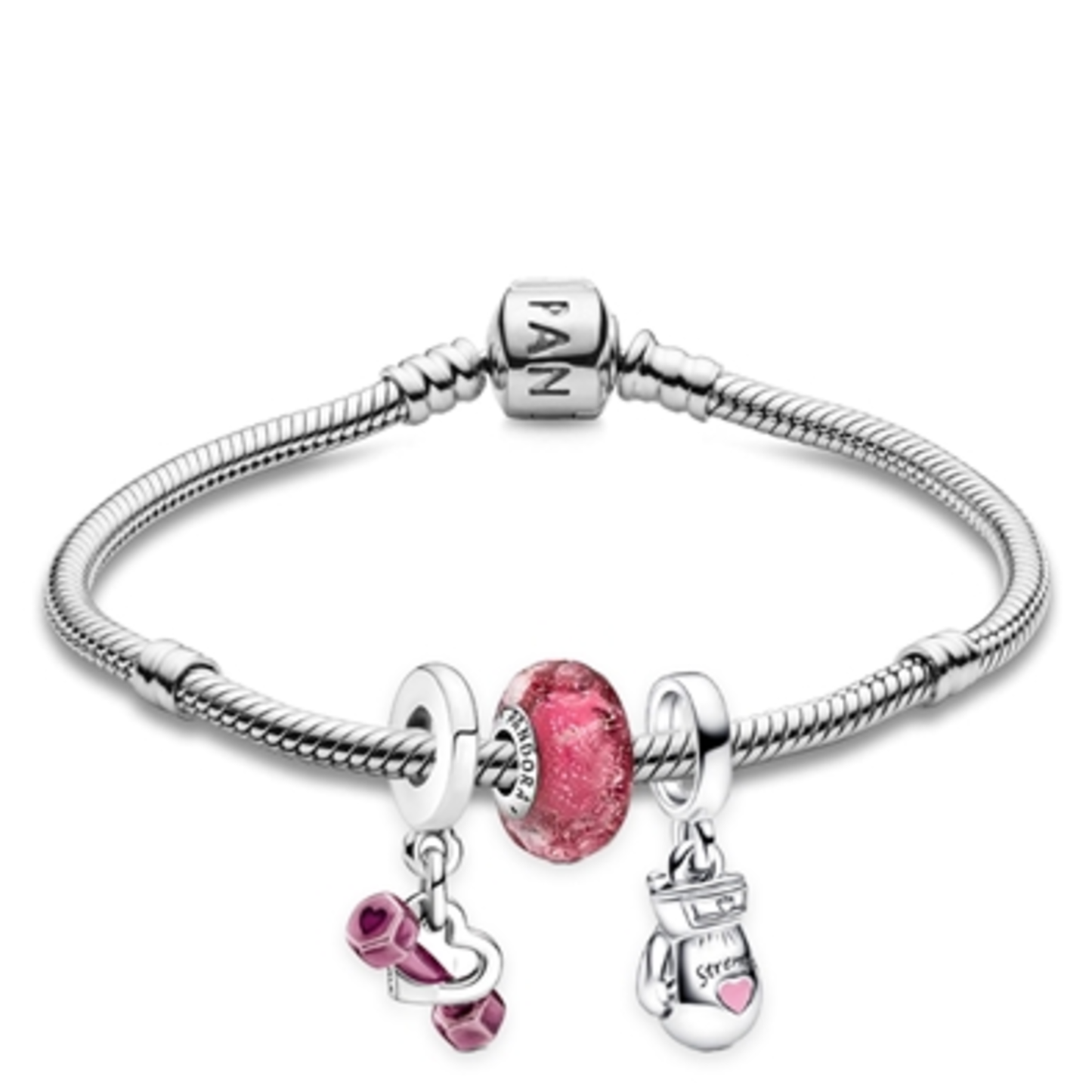 FIGHT LIKE A GIRL BRACELET, 7.1"