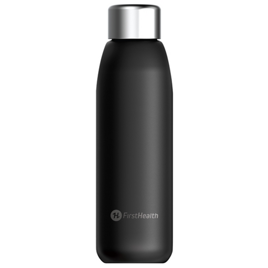 UV-C DISINFECTING  WATER BOTTLE, BLACK