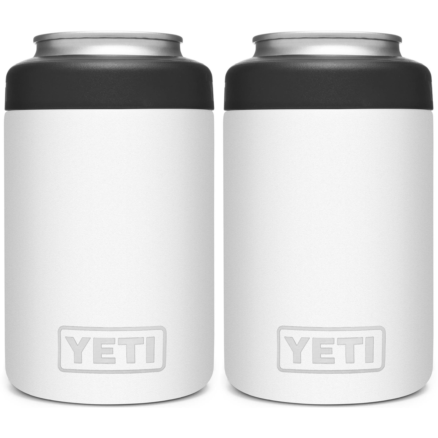 YETI RAMBLER 12 OZ. COLSTER CAN INSULATOR - WHITE (2-PACK)