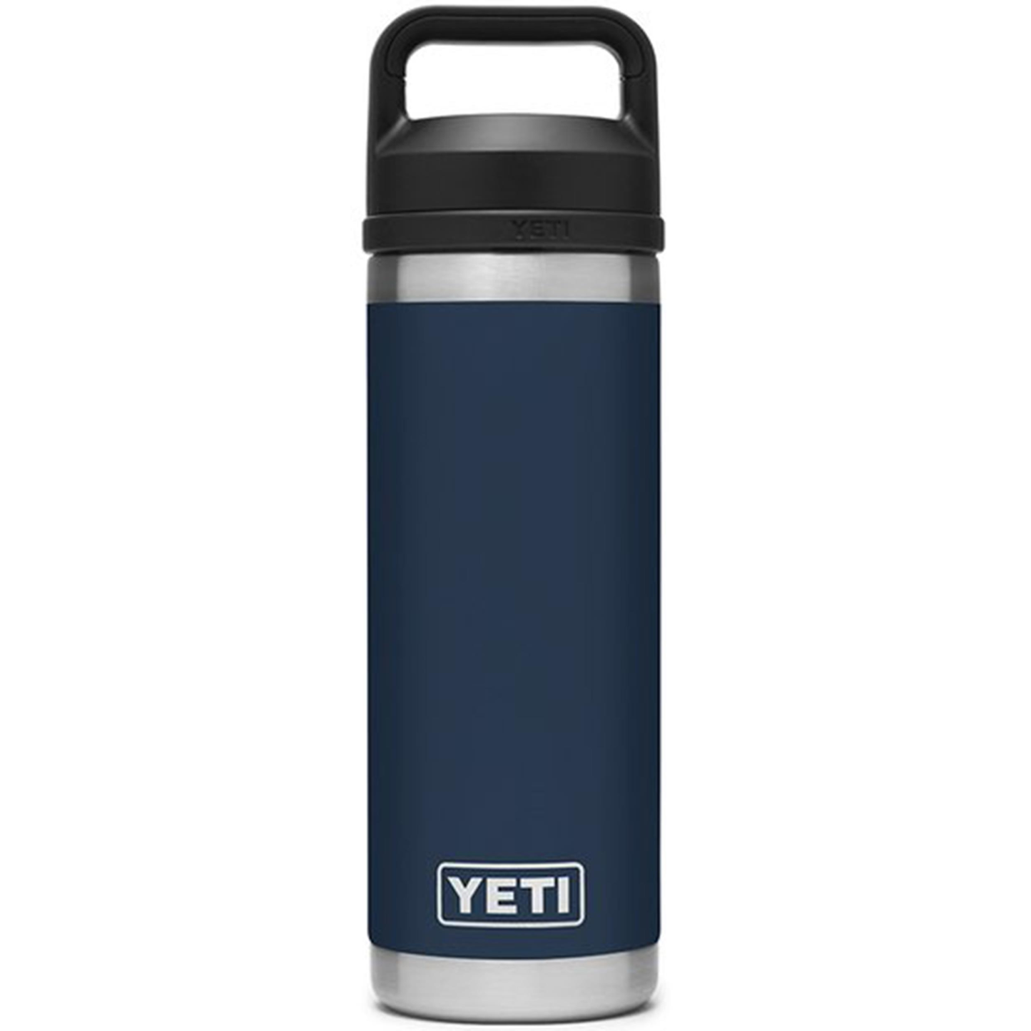 YETI RAMBLER 18 OZ. BOTTLE W/CHUG CAP - NAVY