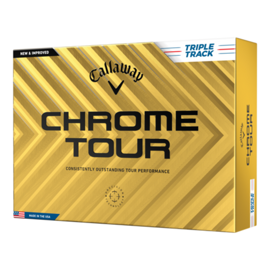 CALLAWAY CHROME TOUR TRIPLE TRACK GOLF BALLS