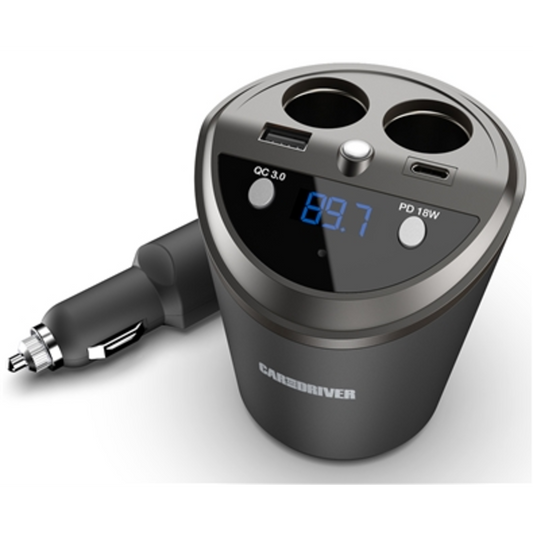 HANDFREE FM TRANSMITTER, BLACK