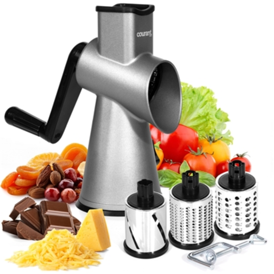 COURANT 3-IN-1 VEGETABLE SLICER, STAINLESS STEEL