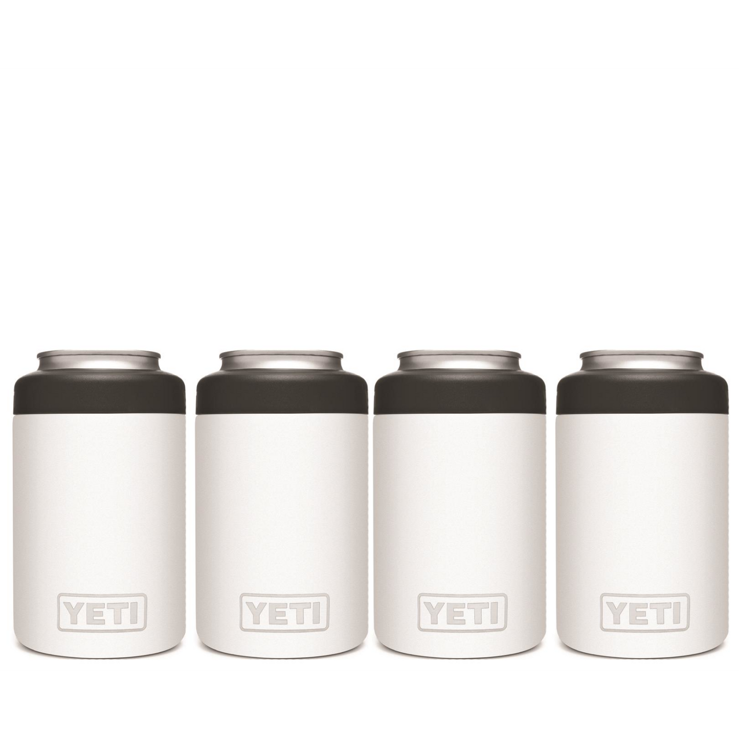 YETI RAMBLER 12 OZ. COLSTER CAN INSULATOR - WHITE (4-PACK)