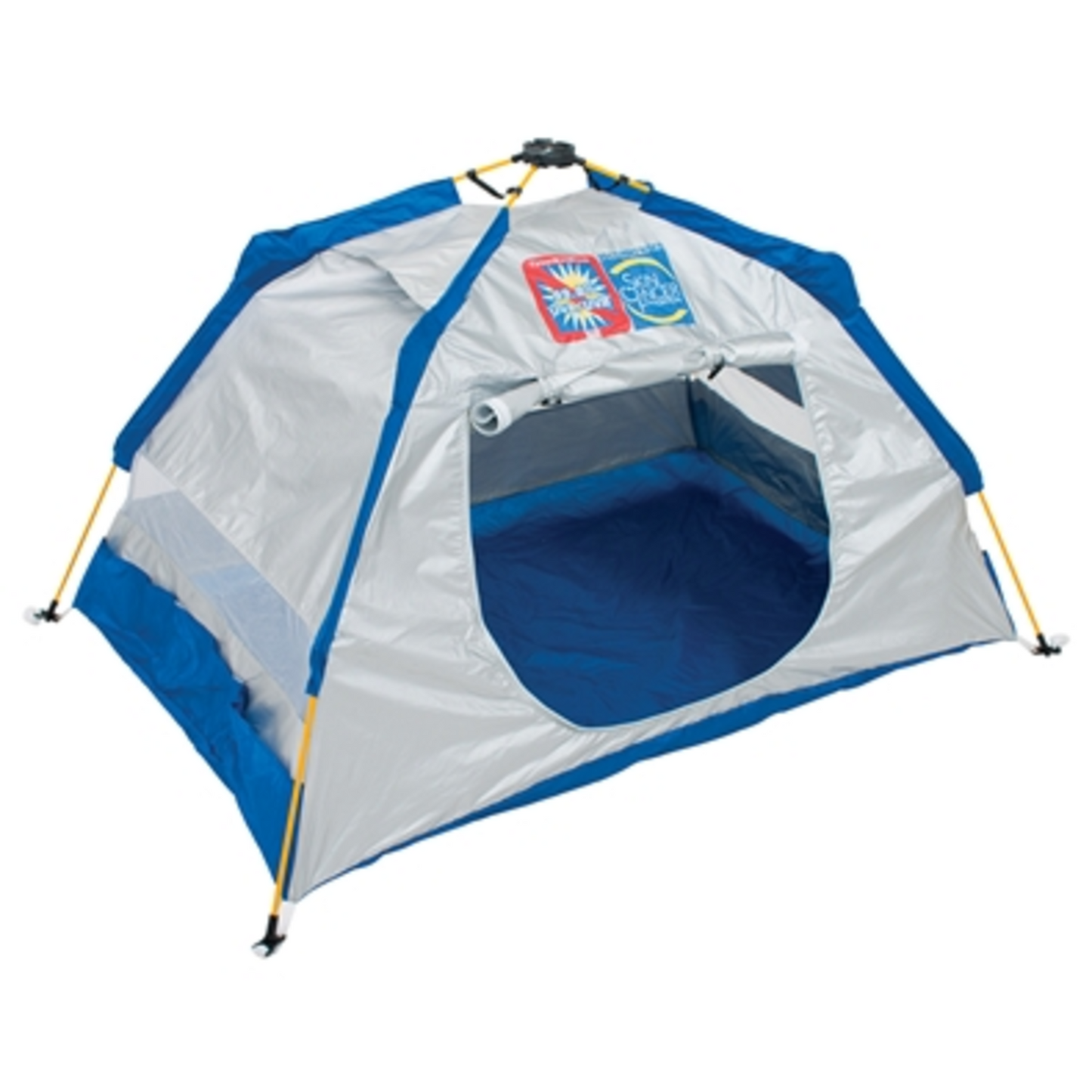 TOTAL SUNBLOCK KIDS BEACH TENT, WHITE BLUE, 62X41X36