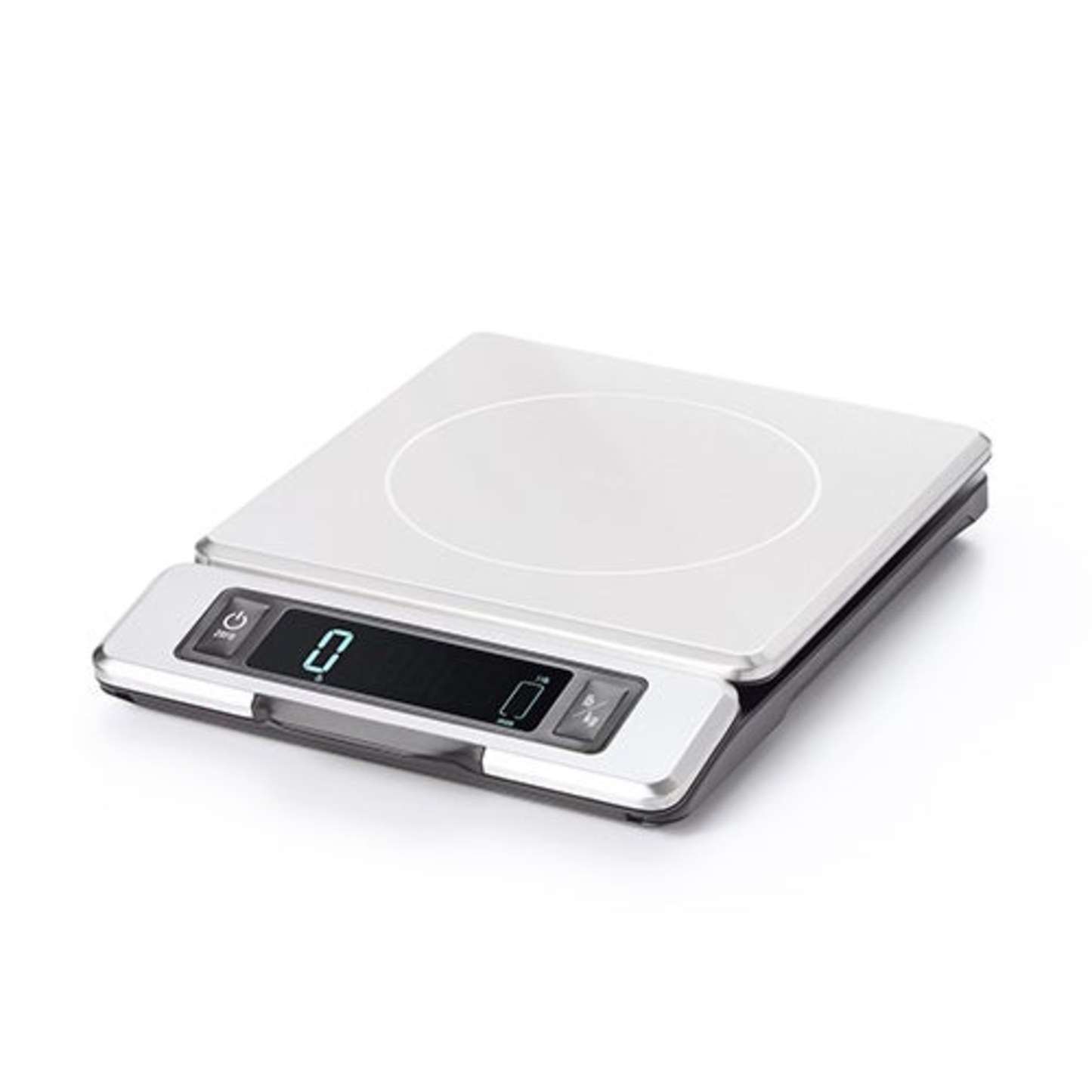 GOOD GRIPS 11LB STAINELESS STEEL DIGITAL FOOD SCALE W/ PULL OUT DISPLAY
