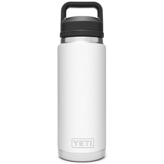 YETI RAMBLER 26 OZ. BOTTLE W/CHUG CAP - WHITE