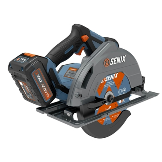 20V BRUSHLESS CIRCULAR SAW, BATTERY  AND  CHARGER, 7 1/4"