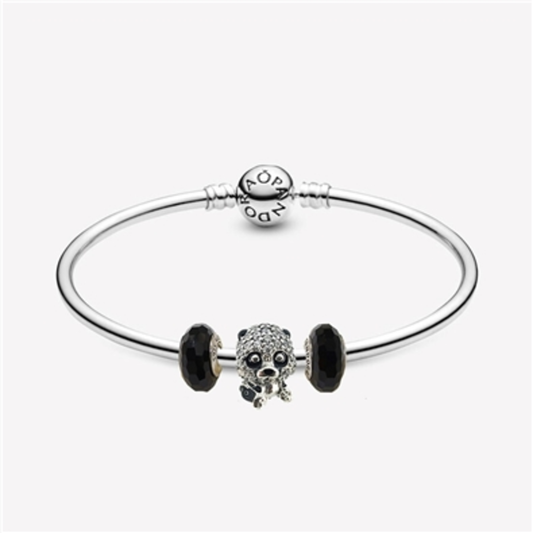 PANDA SPARKLE BANGLE, 6.7"