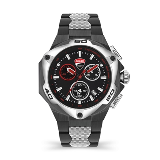 MOTORE CHRONOGRAPH WATCH, GUN METAL IP, 49MM