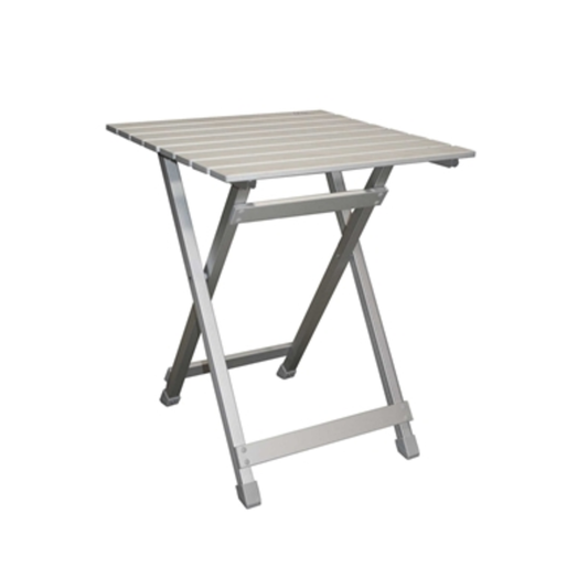 QUICK FOLD TABLE, SILVER
