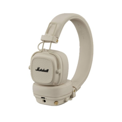 MAJOR V ON-EAR BLUETOOTH HEADPHONES CREAM