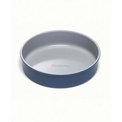 NONSTICK CERAMIC CIRCLE PAN NAVY