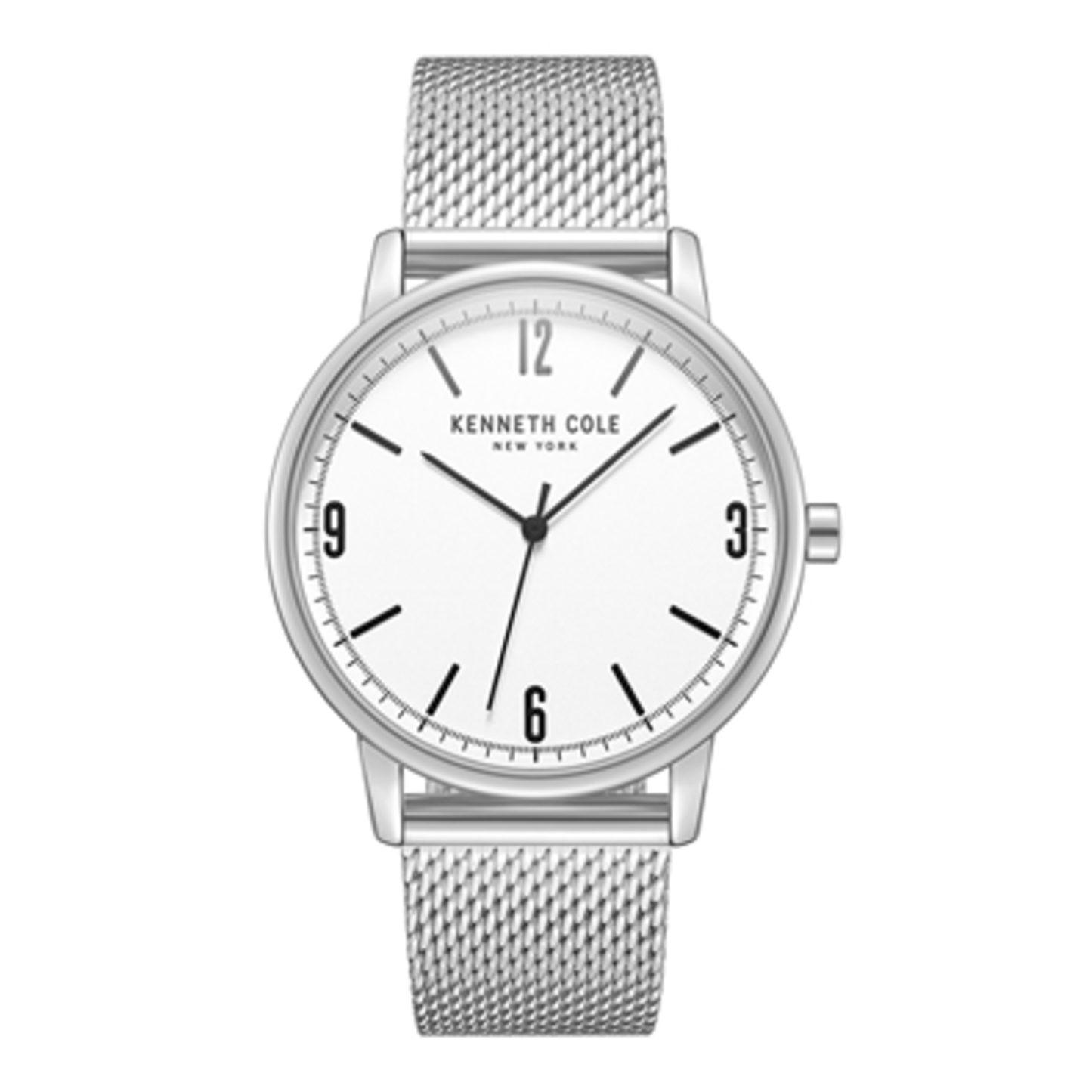 CLASSIC MENS WATCH, SILVER, MENS STANDARD