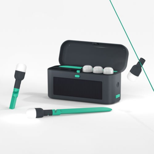 SITE LIGHTS SET OF 6 SOLAR LIGHTS