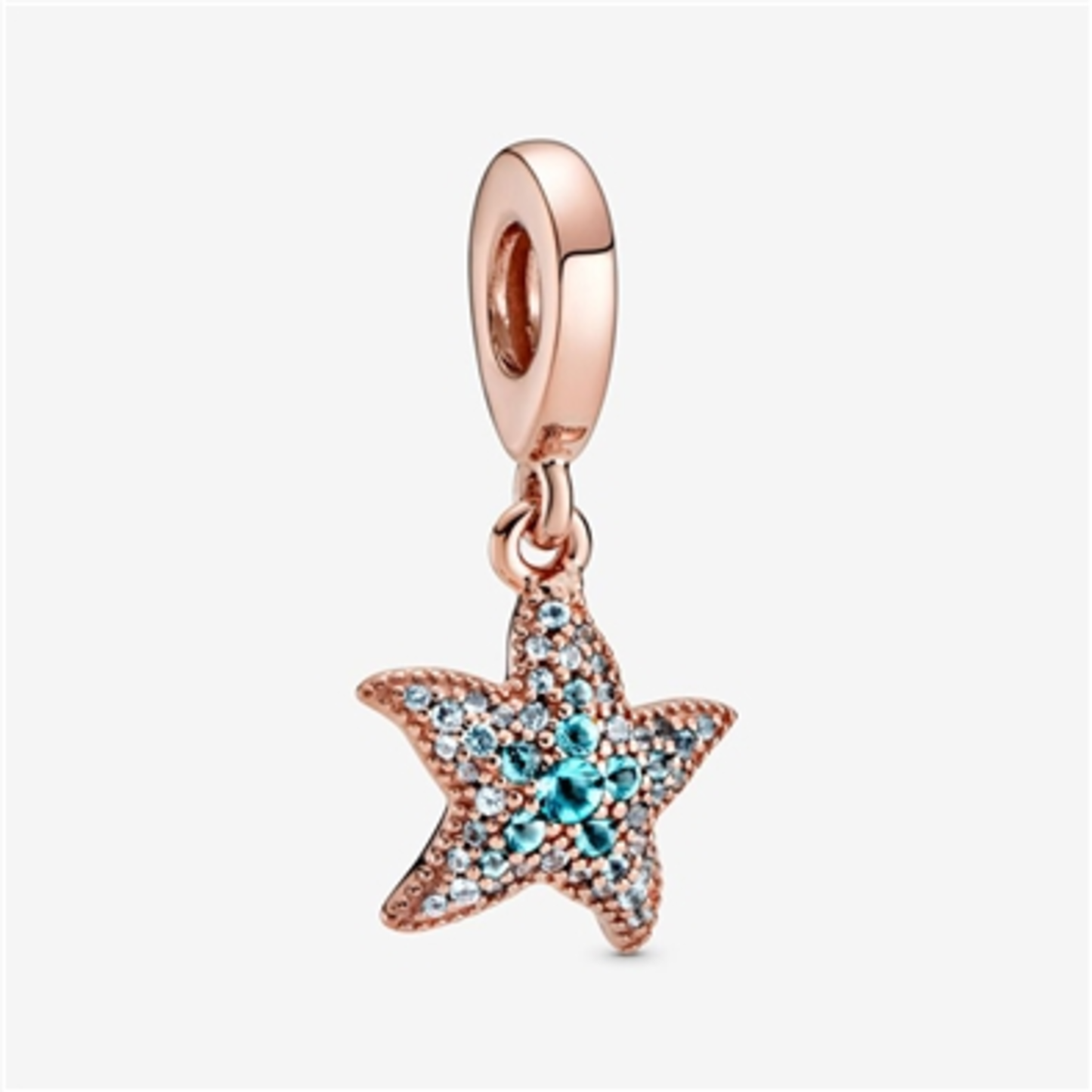 SPARKLING STARFISH DANGLE CHARM, MULTICOLOR