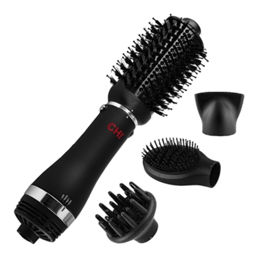 BLOWOUT BRUSH, BLACK, 4 IN 1