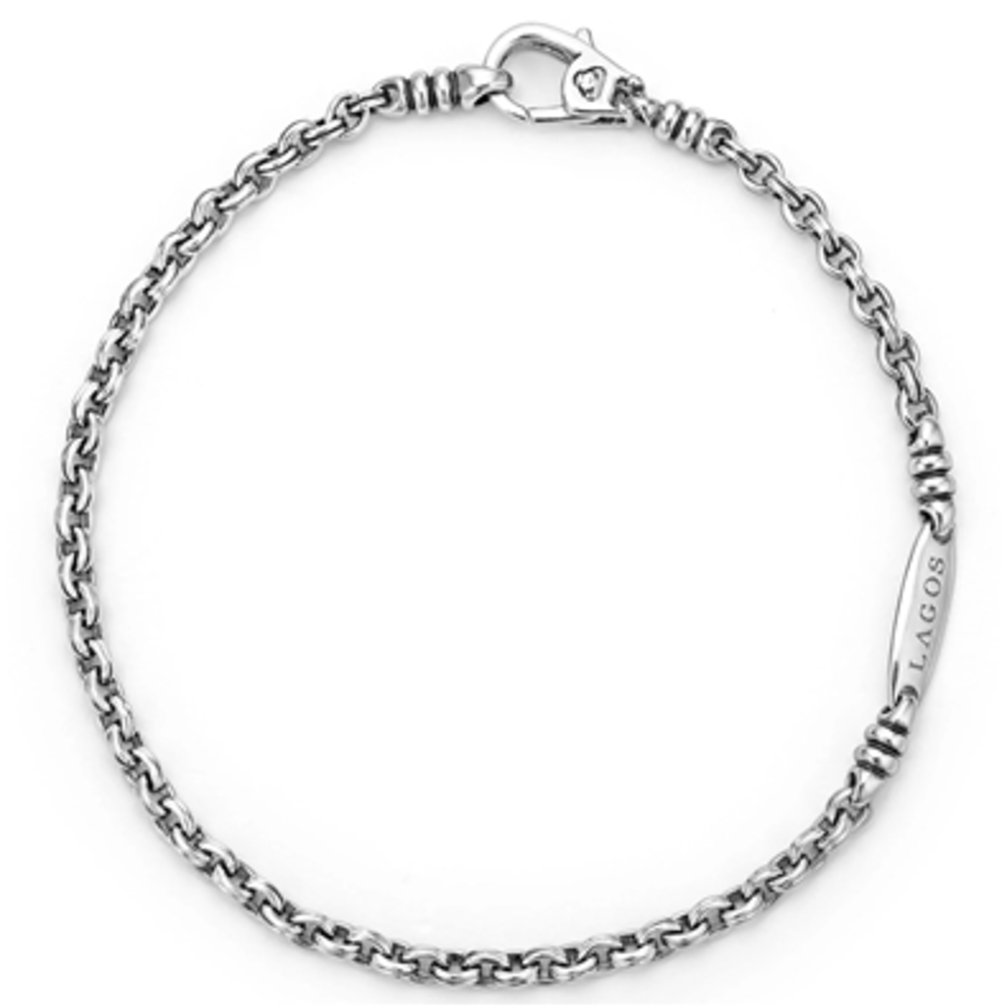 MEN'S DOUBLE LINK CHAIN BRACELET