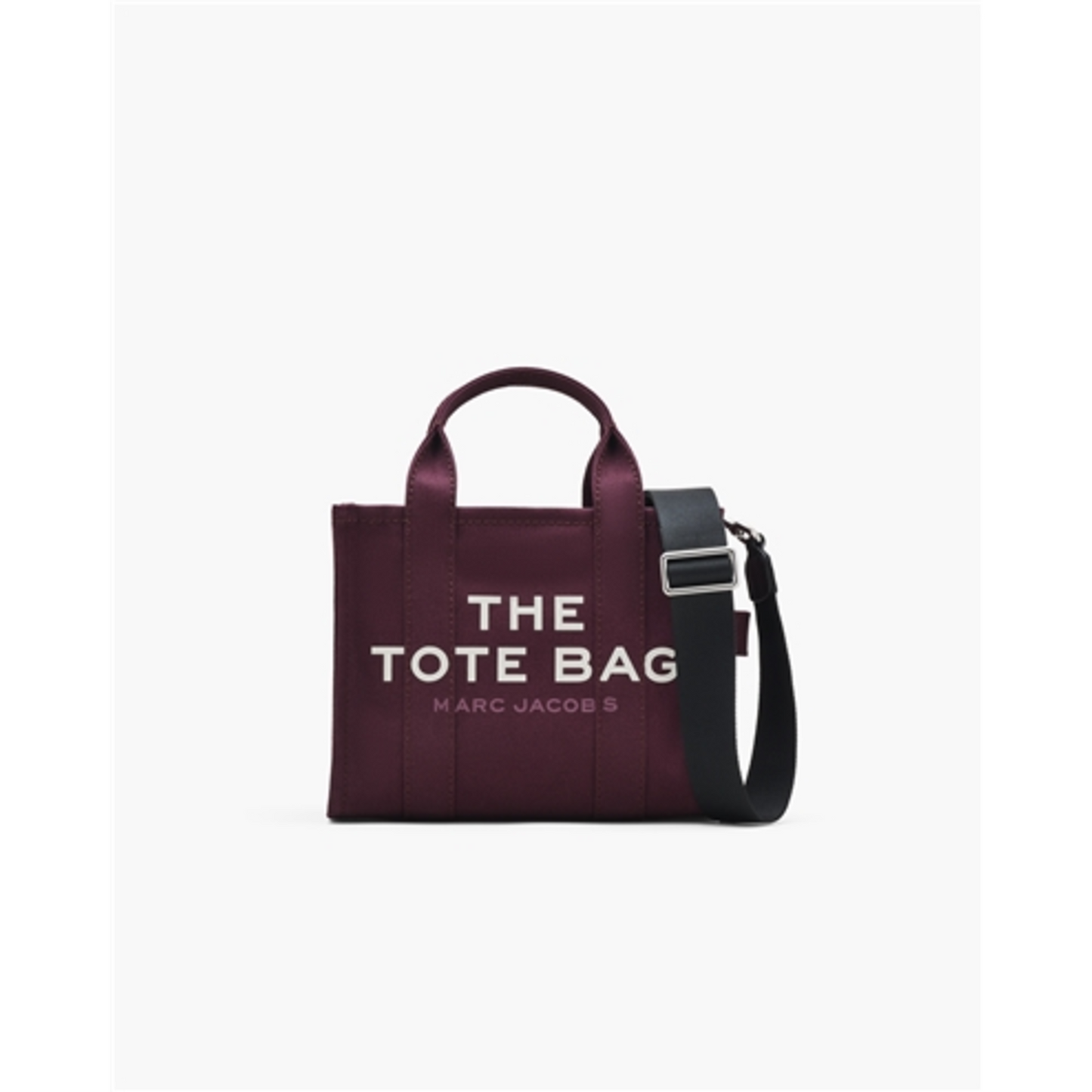 THE CANVAS SMALL TOTE BAG, DARK PLUM