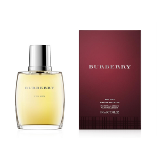 BURBERRY CLASSIC FOR MEN EAU DE TOILETTE - 3.4 FL OZ
