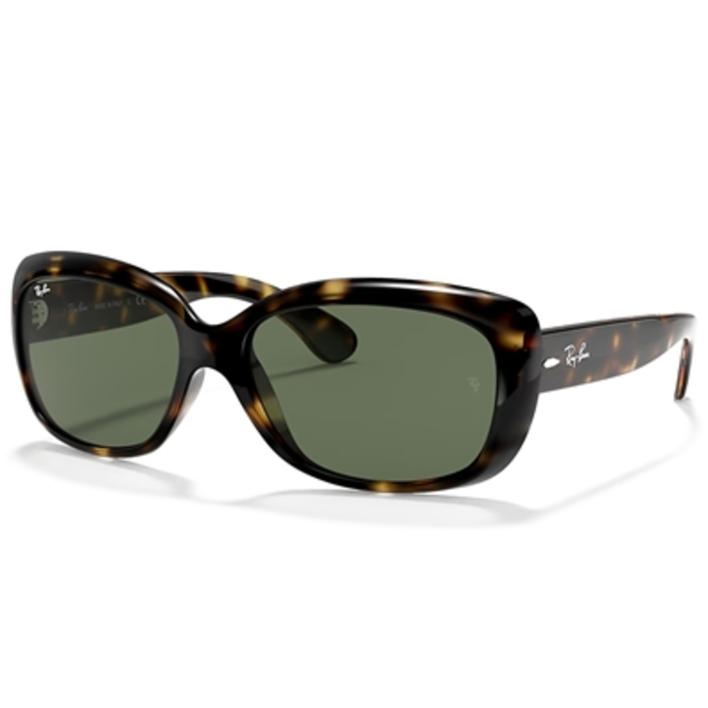 JACKIE OHH LADIES NON-POLAR SUNGLASSES, TORTOISE/GREEN, 58