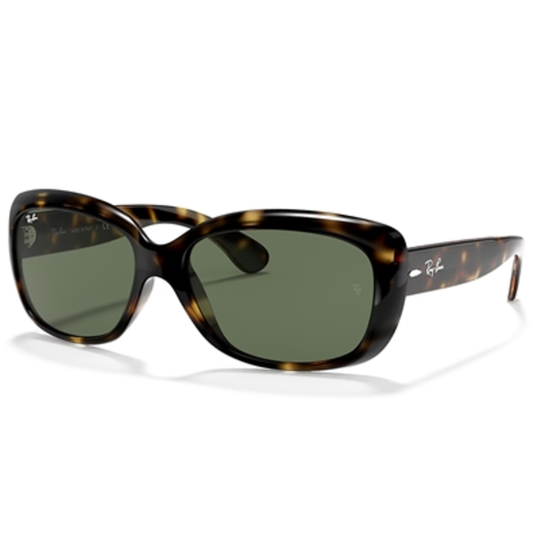 JACKIE OHH LADIES NON-POLAR SUNGLASSES, TORTOISE/GREEN, 58