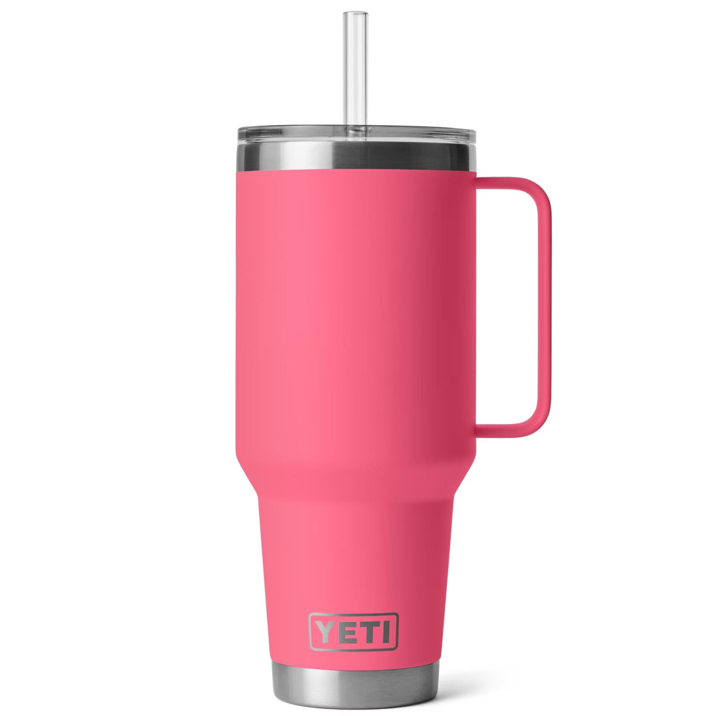 YETI RAMBLER 42 OZ. MUG W/STRAW LID - TROPICAL PINK