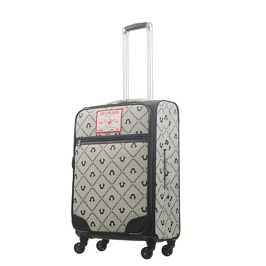 SOFT SIDED EXPANDABLE SPINNER LUGGAGE, BLACK, 27"