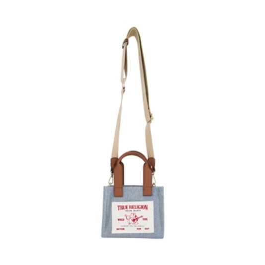 MINI TOTE, DENIM, 8X7X4