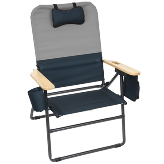 SELKIRK COMFORT CHAIR, BLACK/CHARCOAL, XXL