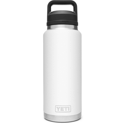 YETI - RAMBLER 36 OZ. BOTTLE WITH CHUG CAP  -  WHITE