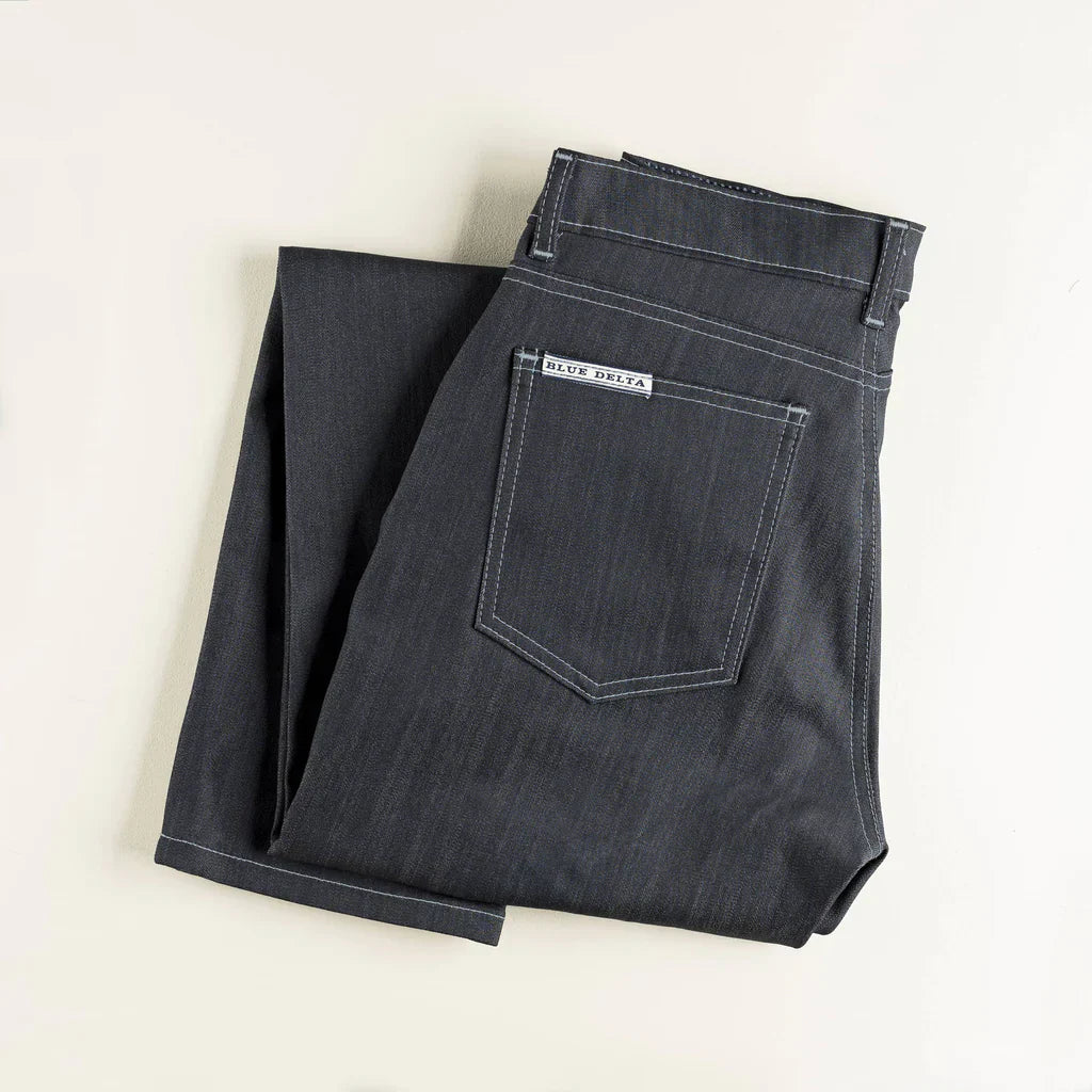 CUSTOM TAILORED BLUE DELTA JEANS/CHINOS