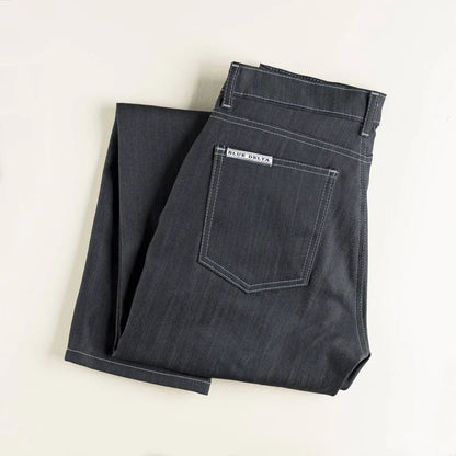 CUSTOM TAILORED BLUE DELTA JEANS/CHINOS