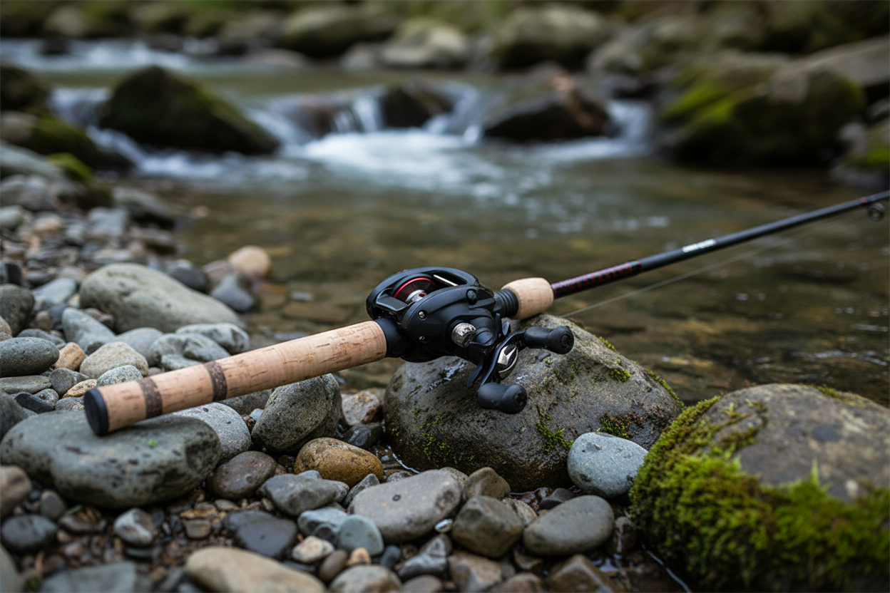 ELITE LP BAITCAST COMBO 2PC 6FT 6IN ROD