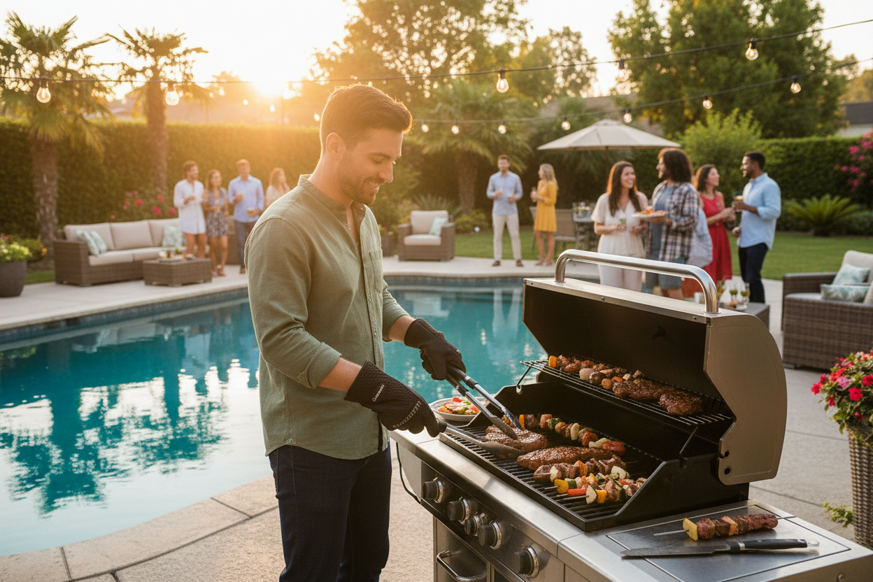 36PC BACKYARD BBQ GRILL TOOL SET