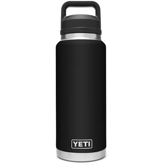 RAMBLER 36 OZ. BOTTLE W/CHUG CAP - BLACK